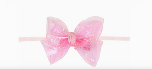 1/4 Pantyhose Headband With Waterproof Bow