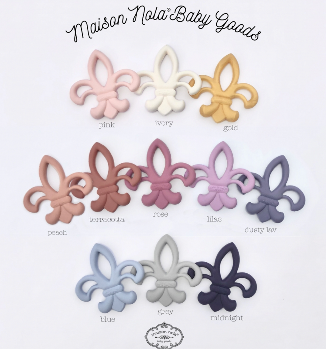 Fleur de Lis Teether