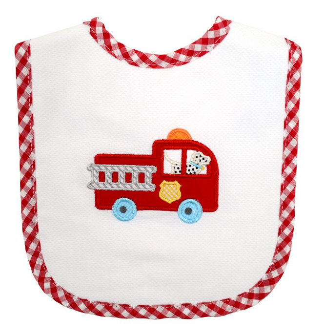 Firetruck Bib