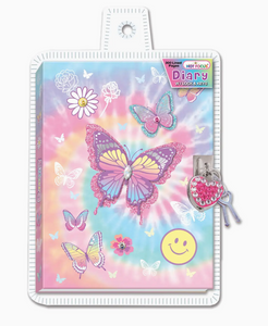 Tie Dye Butterfly Diary