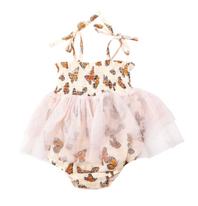 Painted Monarch Butterflies Tutu Bubble