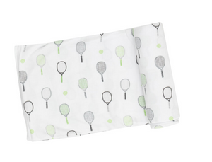 Tennis Green Swaddle Blanket