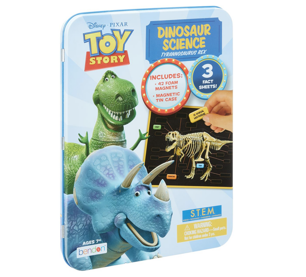 Magnetic Activity Tin - Toy Story Dinosaur Science