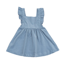 Load image into Gallery viewer, Solid Glacier Lake Pinafore Dress
