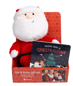 Santa Toy & Book Set