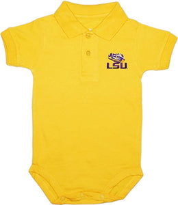 LSU Polo Onesie