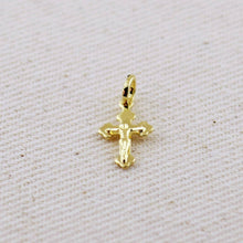 Load image into Gallery viewer, 18k Gold Filled Mini Crucifix Pendant
