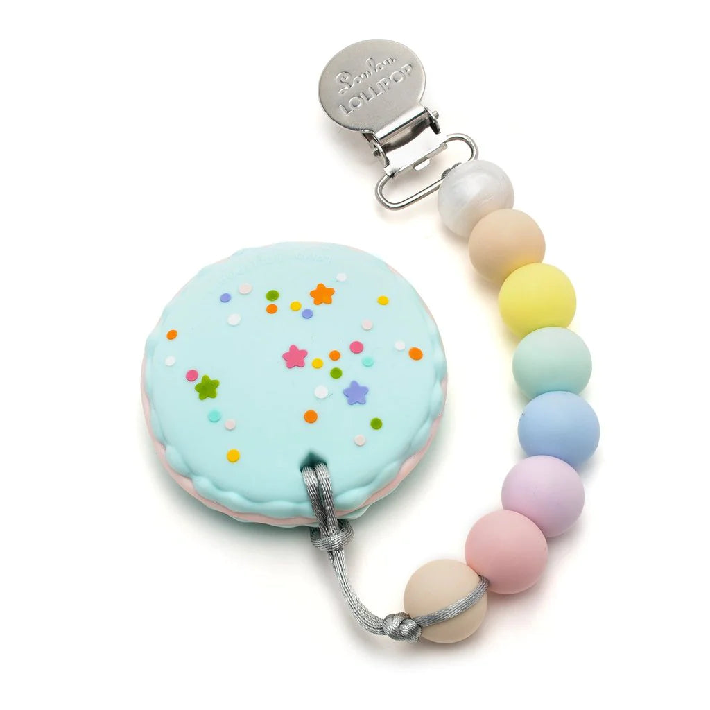 Macaron Silicone Teether Set