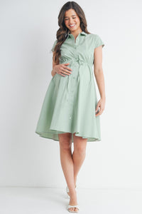 Savannah Sage Maternity Dress