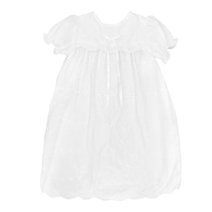 Petit Ami Eyelet Lace Christening Gown