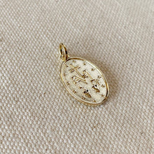 Load image into Gallery viewer, 18k Gold Filled Double Sided Lady of Grace Medal Pendant
