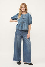 Load image into Gallery viewer, Raven Denim Blouse
