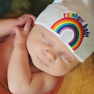 Rainbow Baby Hat