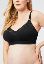 Load image into Gallery viewer, Sugar Candy Lux Nursing Bra Black
