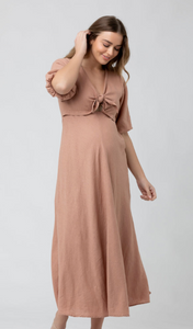Camille Tie Front Dress