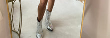 Load image into Gallery viewer, Bambi Silver Boots
