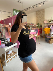 Who Dat Maternity Tee
