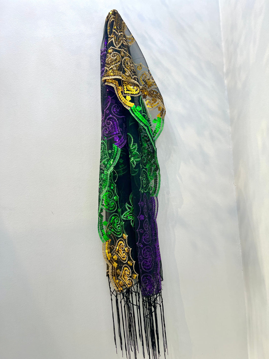 Mardi Gras Scarf