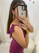 Load image into Gallery viewer, Via Violet Tie Shoulder Mini Dress
